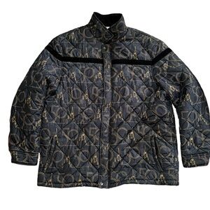 Disney Parks 50th Anniversary Black Puffer Jacket
